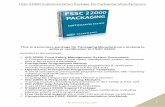 FSSC 22000 Implementation Package for Packaging Manufacturers 22000 26 Implementation... · FSSC 22000 Implementation Package for Packaging Manufacturers © 1 This is a premiere package