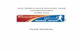 TEAM MANUAL - International Association of Athletics ...media.aws.iaaf.org/competitioninfo/608a9e3c-4174-4670-9052-04ee... · Anna RICCARDI (ITA) ... Steven TAYLOR (GBR) IAAF World