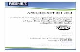ANSI-RESNET Standard · PDF fileThis ANSI/RESNET Standard is a voluntary consensus standard developed under the auspices of the Residential Energy Services Network ... 4.3.3. HVAC