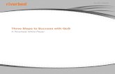 Three Steps to Success with QoS - Riverbed PAPER Three Steps to Success with QoS A Riverbed White Paper