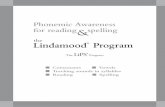 the Lindamood Program - Gander Publishingganderpublishing.com/images/LiPSCDManual.pdf · sound blaster Pro [or 100% sound ... in words are concretely coded with mouth pictures, and