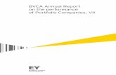 BVCA Annual Report on the performance of Portfolio ... · PDF fileThis is the seventh edition of the annual report on the performance of Portfolio Companies, ... on the performance