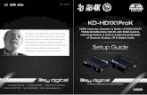 Setup Guide - Key Digital® - The Experts in Digital Video ... 3 Connections The KD-HD1X1ProK provides: 1x HDMI Input and 1x HDMI Output, a 3.5mm stereo jack for analog audio output,