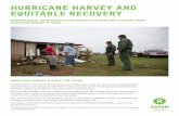 hurricane harvey and equitable recovery - Oxfam … harvey and equitable recovery Mapping social vulnerability and intensity of wind and flooding from hurricane harvey in texas In