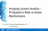 Keeping Assets Healthy - OSIsoftcdn.osisoft.com/corp/en/media/presentations/2015/UsersConference...Keeping Assets Healthy – PI System’s Role in Asset ... CBM means different things