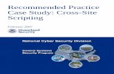 Recommended Practice Case Study: Cross-Site … Practice Case Study: Cross-Site Scripting ..... 3 1. INTRODUCTION.....3 1.1 Aims and Objectives..... 3 ...