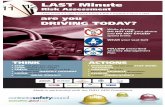 LMRA •STAR • 4-sight • TRACK • Snap • PHA • StepBack ...docs.healthandsafetyhub.co.uk/AECOM/Presentations/AECOM-Poster... · are you DRIVING TODAY? LAST Minute Risk Assessment