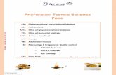 PROFICIENCY TESTING SCHEMES FOOD - Home - Bipea food.pdf · *This list of parameters could be modified according to the nature of the product. ... •Moisture content (Karl Fisher)