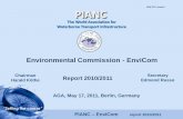 The World Association for Waterborne Transport Infrastructure EnviCom AGA 2011.pdf · “Setting the course” PIANC – EnviCom . report 2010/2011. PIANC. Environmental Commission