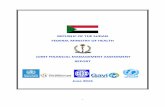 REPUBLIC OF THE SUDAN FEDERAL MINISTRY OF · PDF fileJOINT FINANCIAL MANAGEMENT ASSESSMENT REPORT June 2016 . 2 ... PBB Program Based Budgeting PETS Project Expenditure ... budgeting,