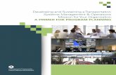 Developing and Sustaining a Transportation Systems ... · PDF fileDeveloping and Sustaining a Transportation Systems ... Developing an Investment Plan or ... Building and sustaining