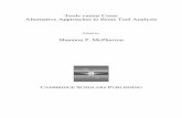 Tools versus Cores Alternative Approaches to Stone · PDF fileTools versus Cores Alternative Approaches to Stone Tool Analysis ... energetic analysis of lithic ... have limited utility