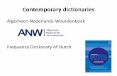 Frequency Dictionary of Dutchdcl.bas.bg/sites/default/files/Bulgarije Contemporary.pdf · phonetic transcription cornedbeef ... but also for verbs ... the meaning of the separate