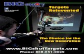 Personal Range Targets - BIG Shot Targets Range Targets The Iron Man series is the ˜ rst high end ˜ eld point target designed for the extreme shooter or the ... • Have fun shooting