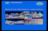 Electrical Machines Laboratory - terco.se · PDF fileDC-Machine 6,8 DC-Motor Drive Single Phase 25 ... Electrical Machines Laboratory 3 Machine Bed 10 ... Synchronous Machine 9