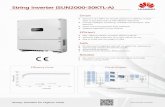 String Inverter (SUN2000-30KTL-A) - Huawei/media/CORPORATE/PDF/FusionSolar/HUAWEI... · Always Available for Highest Yields String Inverter (SUN2000-30KTL-A) SUN2000-30KTL-A Maximum