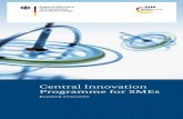 Central Innovation Programme for SMEs - gtai.de · PDF filePublic Relations Division Types of project costs, ... Central Innovation Programme for SMEs ... – business strategy and