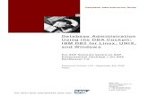 Database Administration Using the DBA Cockpit: IBM DB2 · PDF file · 2017-02-23programming language when they ... Database Administration Using the DBA Cockpit: IBM DB2 for Linux,