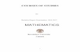 MATHEMATICS - Ravenshaw  · PDF fileB.Sc.(Mathematics) UG 3rd year: ... Left and right derivative, ... Example of conditioning , basic formulas, sequential sampling