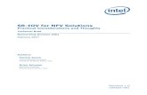 SR-IOV for NFV Solutions - Intel · PDF file335625-001 7 SR-IOV for NFV Solutions Practical Considerations and Thoughts Consider for a moment how the maximum line-rate of Ethernet