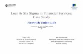 Lean & Six Sigma in Financial Services v8.ppt - Dershin · PDF fileLean & Six Sigma in Financial Services: Case Study Norwich Union Life Presented to the IQPC Six Sigma Summit January,