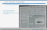 ILinc LearnLinc: A case study - Jack M. Wilson Team: ILinc LearnLinc Founders ... Early access to new hardware and software tech. ... • Advantage of patenting