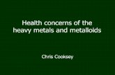 Health concerns of heavy metals (Pb; Cd; Hg) and ... · PDF fileHodge and Sterner Scale (1943) Toxicity Rating Commonly used term LD 50 (rat, oral) 1 Extremely Toxic