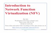 Introduction to Network Function Virtualization (NFV)jain/cse570-15/ftp/m_17nfv.pdf · 17-1 Washington University in St. Louis jain/cse570-15/ ©2015 Raj Jain Introduction to Network