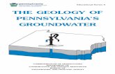 The geology of Pennsylvania's · PDF fileEdward G. Rendell, Governor ... case, then the amount of ... For exam-THE GEOLOGY OF PENNSYLVANIA’S GROUNDWATER. THE GEOLOGY OF PENNSYLVANIA’S