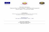 EU-GCC Seminar: “Natural Gas Technologies – Realities ... · PDF file23 February 2005 Solution (LNG) – EN 1473 (pr-EN-14620) Primary container External insulation Outer shell