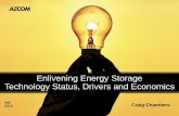 Enlivening Energy Storage Technology Status, Drivers · PDF file... (solar, storage, energy efficiency) - Alternative business model ... Super-capacitors ... residential PV energy