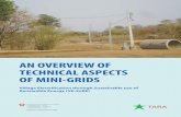 AN OVERVIEW OF TECHNICAL ASPECTS OF MINI-GRIDS · PDF fileAN OVERVIEW OF TECHNICAL ASPECTS OF MINI-GRIDS ... Major technologies used in energy generation 5 ... • Storage in super-capacitors