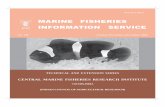 MARINE FISHERIES INFORMATION SERVICE - …eprints.cmfri.org.in/8181/1/Marine_Fisheries_Information... ·  · 2015-09-09The Marine Fisheries Information Service : ... 1201 Species