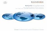 rIQas explained - ILUPEJU MEDICALilupejumedical.com/wp-content/uploads/2014/09/RIQAS-Explained.pdf · InternatIonal QualIty assessment scheme rIQas explained The largest global EQA