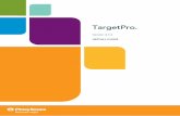 TargetPro 4.7.6 Install Guide - Pitney Bowesreference1.mapinfo.com/.../4_7_6_2009/TargetProUS476_InstallGuide.pdf · Information in this document is subject to change without notice