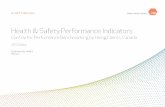 Health & Safety Performance Indicators - ISNetworld · PDF fileHealth & Safety Performance Indicators Contractor Performance Benchmarking by Hiring Clients, Canada 2013 Data ... transparency,