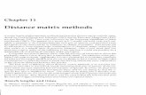 Distance matrix methods - Carnegie Mellon School of ...durand/03-711/2010/Felsenstein141-171.pdf · Distance matrix methods 149 . B . Figure 11.1: A tree and the distances it predicts,