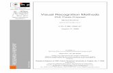 Visual Recognition Methods - CMPcmp.felk.cvut.cz/~perdom1/papers/minimum_perdoch.pdf · Visual Recognition Methods ... correspondences extends state of the art method ... Current