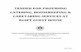CATERING, HOUSEKEEPING & CARETAKING SERVICES AT …rgipt.ac.in/pdf/rgipt-tender_17062015.pdf · page 1 of 25 tender for providing catering, housekeeping & caretaking services at rgipt
