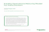 Facility Operations Maturity Model for Data · PDF fileFacility Operations Maturity Model for Data Centers Revision 0 by Jennifer Schafer and Patrick Donovan White Paper 197 An operations