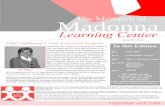 madonna newsletter Spring 2013 - Madonna Learning · PDF fileISSUE VOLUME YEAR Meet Madonna’s New Executive Director Madonna Learning Center is a private, independent school for