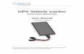 GPS Vehicle tracker - · PDF fileGPS Vehicle tracker (GPS+GSM+SMS/GPRS) User Manual (Version 5.0N) This user manual has been specially designed to guide you through the functions and