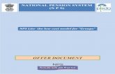 NPS Lite-offer document Final - Welcome to NSDL · PDF file(N P S) OFFER DOCUMENT NPS ... RBI Reserve Bank of India, ... PFRDA has been authorized by the Central Government Vide Notification