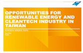 OPPORTUNITIES FOR RENEWABLE ENERGY AND CLEANTECH INDUSTRY ... · PDF fileopportunities for renewable energy and cleantech industry in ... led and energy ict business sweden 11 august,