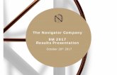 The Navigator Company 9M 2017 Results Presentationen.thenavigatorcompany.com/var/ezdemo_site/storage/original/... · Pulp and Paper: different price behaviour A4 ... (eucalyptus or