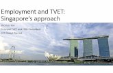 Employment and TVET: Singapore’s approach - UN ESCAP and Employment Singapor… · Employment and TVET: Singapore’s approach ... Scope of presentation ... WSQ‐aligned Industrial