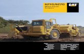 Specalog for 621G/627G Wheel Tractor Scrapers, … Engine Cat C9 with ACERT technology ... high displacement and low RPM ratings. C9 Scraper Engine. The 627G is tandem powered by the