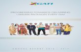 PROGRESSING TOWARDS DELIVERING 1,000,000 ... - Gati · PDF filewill continue to seek larger role of logistics service providers like Gati, who can integrate their unique supply chain