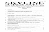BUSINESS JOURNAL - Skyline University College Business Journal enters the tenth year of its launch with this issue. ... IIM-Lucknow, India Dr. Parag Sanghani Skyline University College