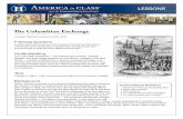 The Columbian Exchange - America in Class: …americainclass.org/wp-content/uploads/2015/01/ColumbianExchange...The Columbian Exchange – A Close Reading Guide from America in Class